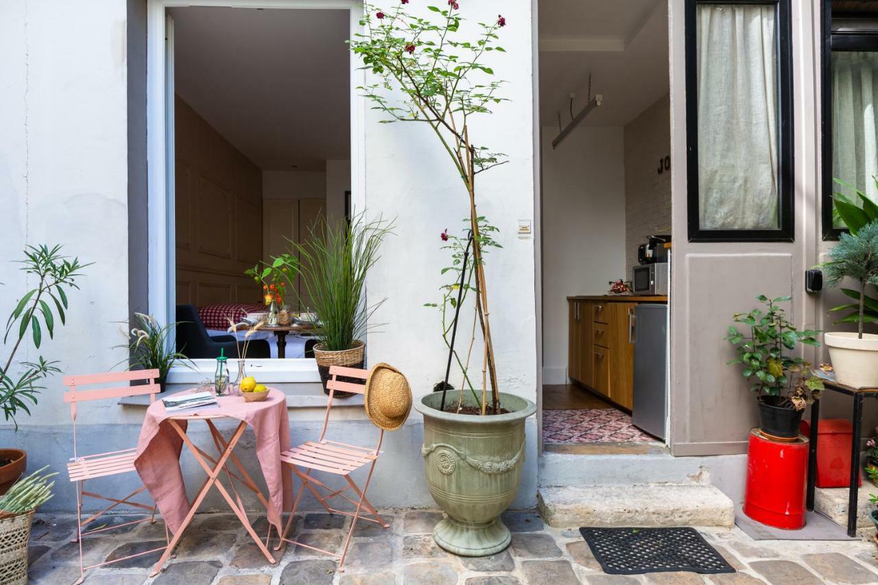 Apartamento Artisan Lofts courtyard Opéra París Exterior foto